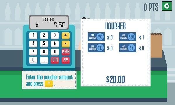 Grocery Cashier Game APK App